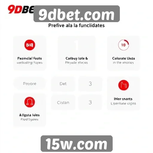 Recursos e funcionalidades do site 9dbet